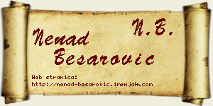 Nenad Besarović vizit kartica